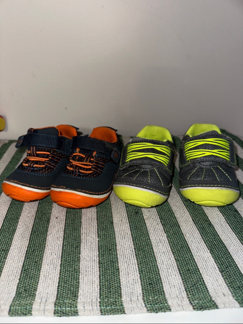 Stride Rite Toddler Slip- on Shoes Bundle of 2